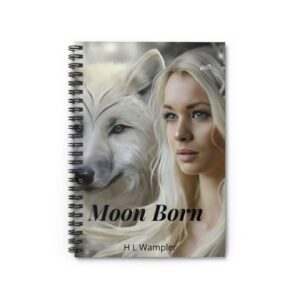 Moon Born Spiral Notebook